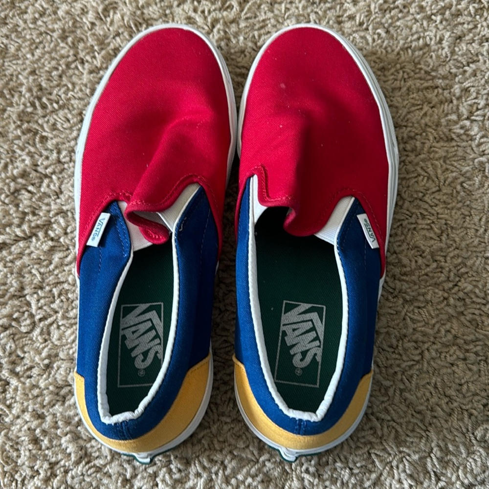 Multi color vans
